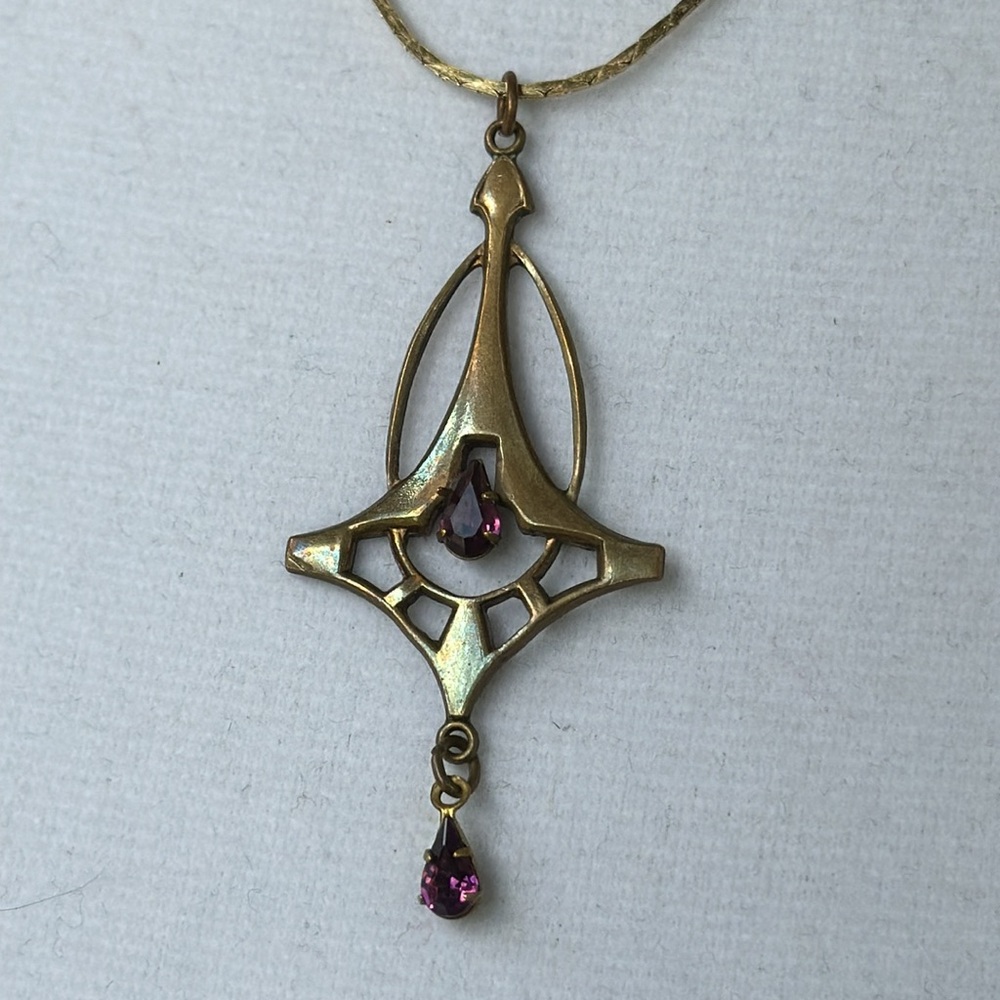 Vintage Pididdly Links Art Deco Necklace